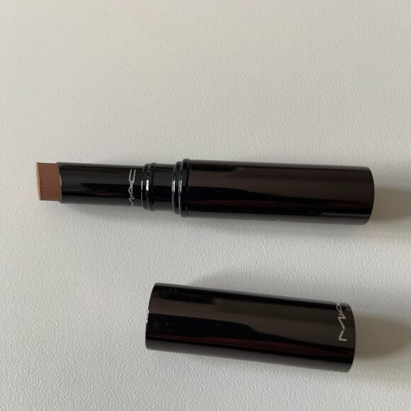 MAC Cosmetics Slimshine Lipstick MOUSSE Warm Caramel Brown RARE - Picture 2 of 9